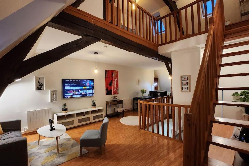 Апартаменты Grand Duplex Du Beffroi Дуэ Экстерьер фото